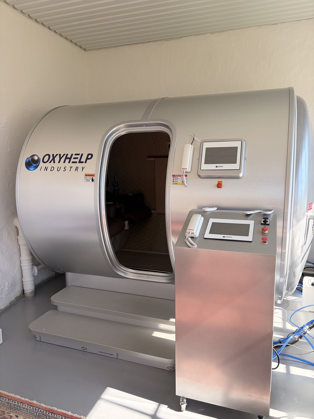 Tryckkammare för hyperbar syrgasbehandling (HBOT) i samarbete med Nordic Welltech